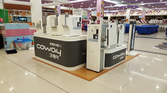 Coway Malaysia Road Show Kiosk, Tesco Plentong, Johor